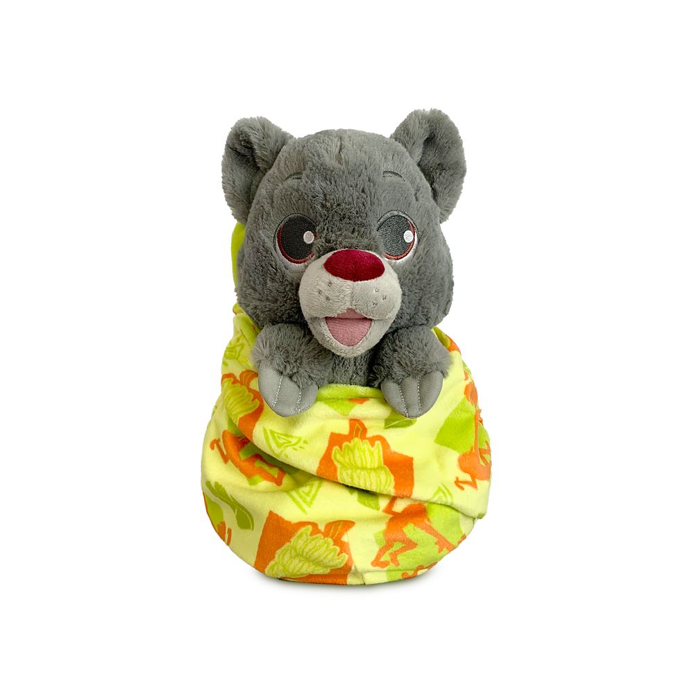 Disney Babies Baloo Plush Doll in Pouch  The Jungle Book  Small 10 1/4