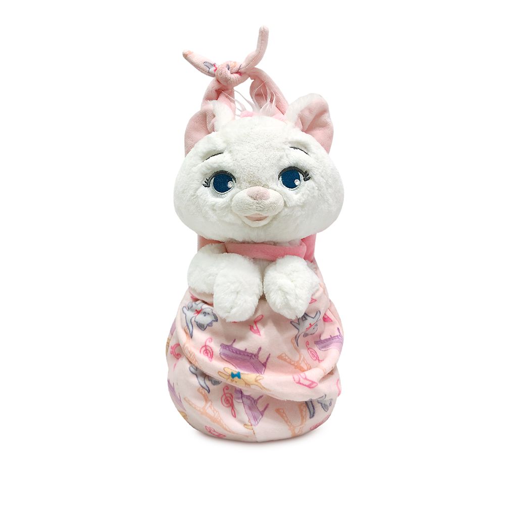 Disney Babies Marie Plush Doll in Pouch – The Aristocats – Small 13 3/4” now out for purchase