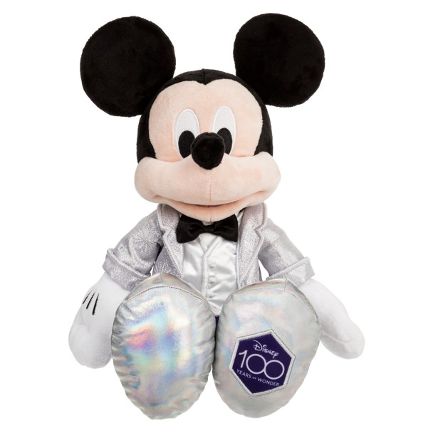 Mickey Mouse Plush with Disney100 Outfit – 13 1/4''