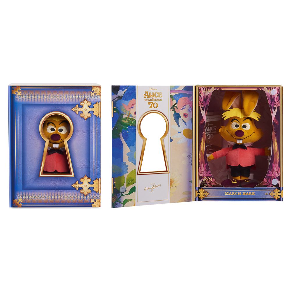 D23 Exclusive Alice in Wonderland by Mary Blair 70th Anniversary Plush Set – Limited Release