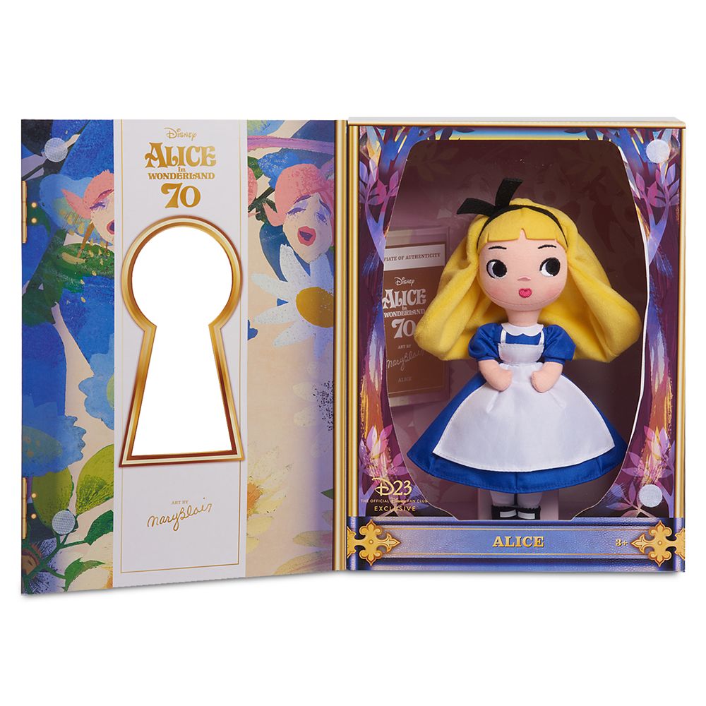 D23 Exclusive Alice Plush – Alice in Wonderland by Mary Blair – Limited Release