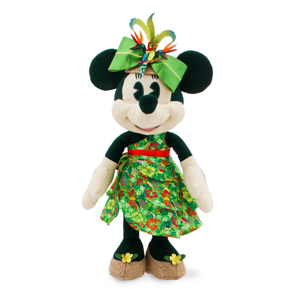 Minnie Mouse: The Main Attraction Plush – Enchanted Tiki Room – Limited Release