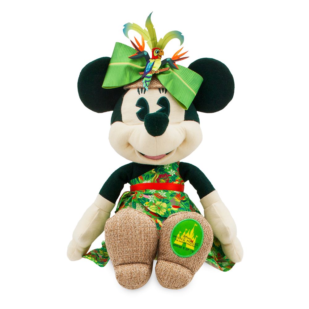 Minnie Mouse: The Main Attraction Plush – Enchanted Tiki Room – Limited Release