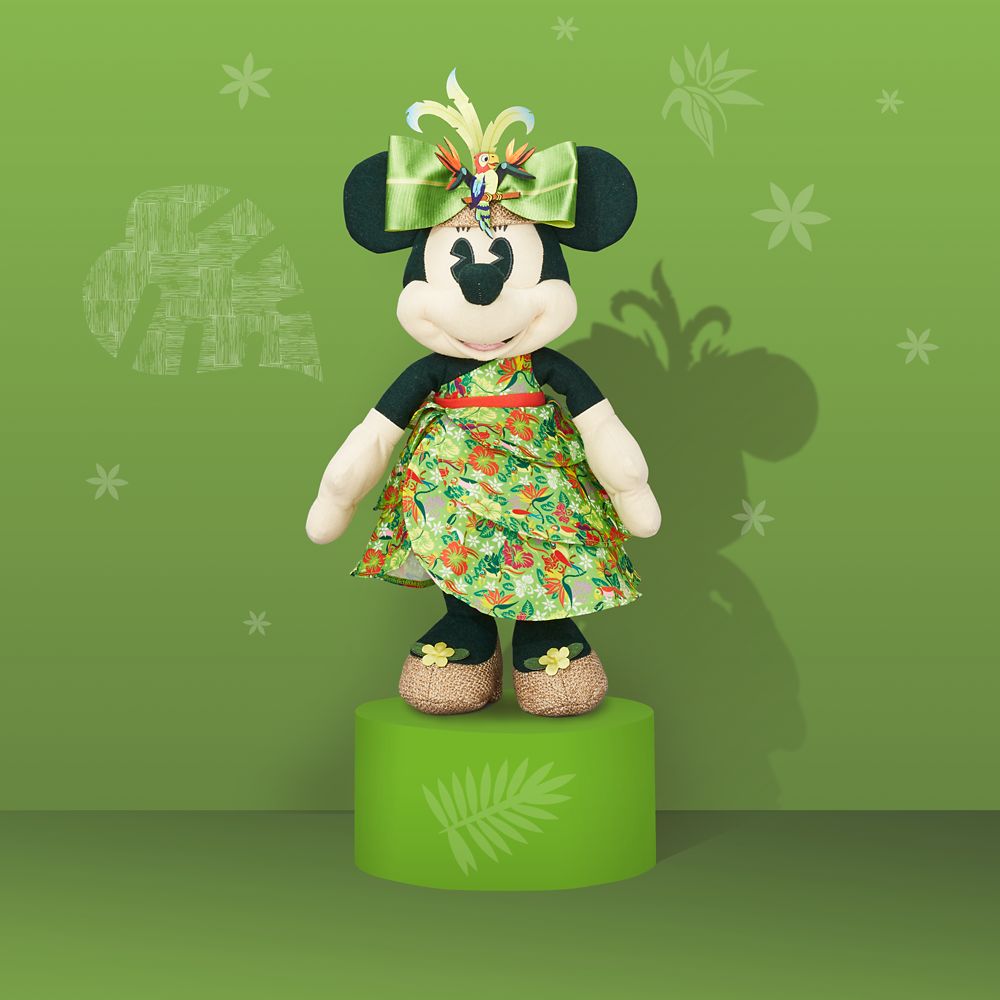 Minnie Mouse: The Main Attraction Plush – Enchanted Tiki Room – Limited Release