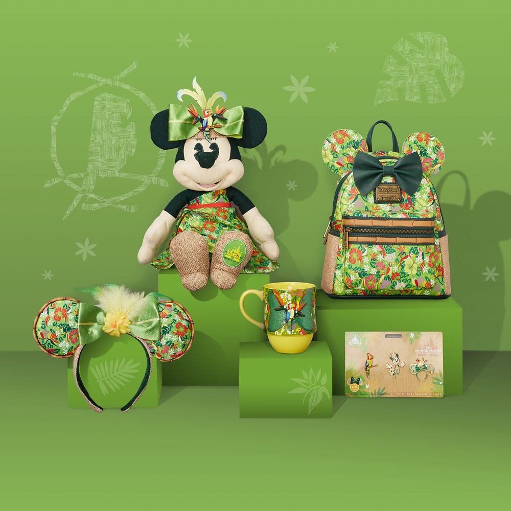 Minnie Mouse: The Main Attraction Plush – Enchanted Tiki Room – Limited Release