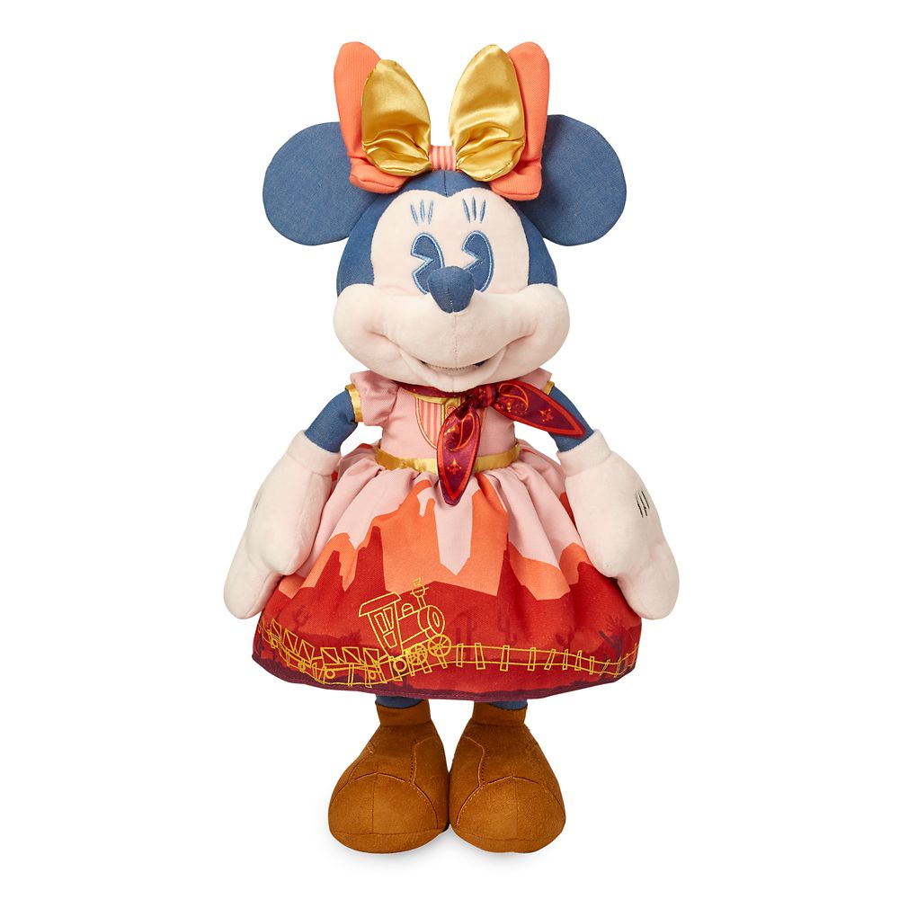 Minnie Mouse: The Main Attraction Plush – Big Thunder Mountain Railroad – Limited Release