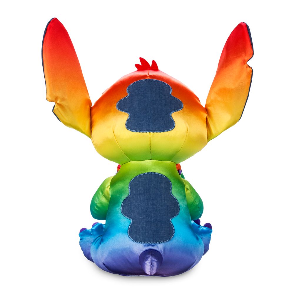 Disney Pride Collection Stitch Plush – 15 3/4''