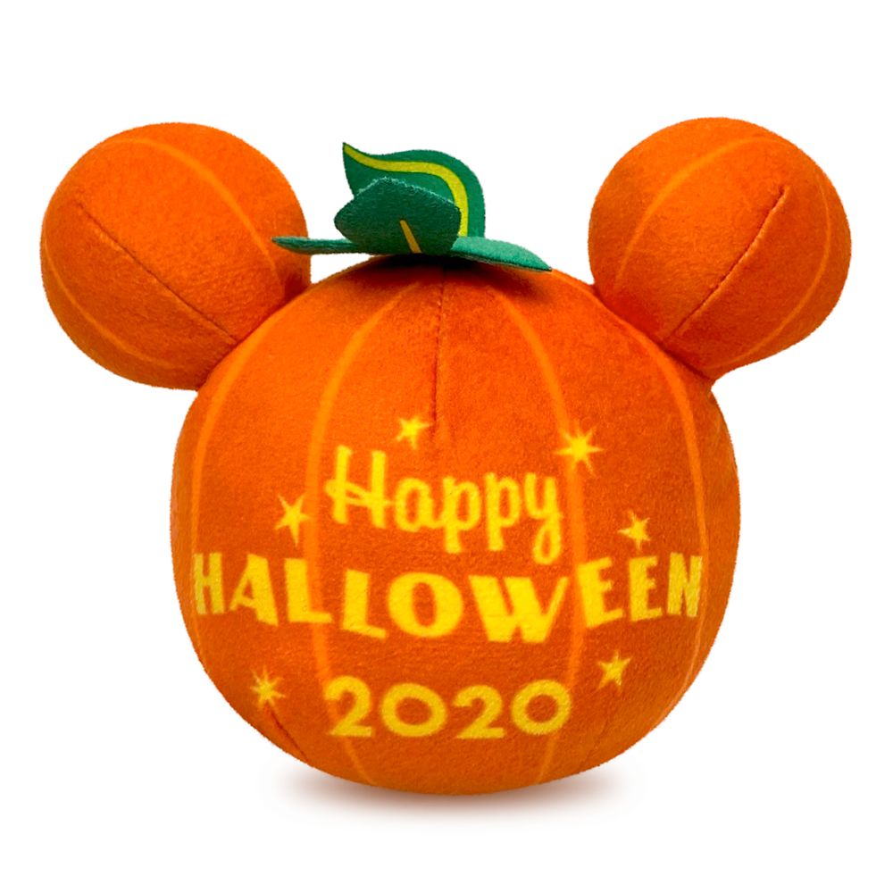 Mickey Mouse Light-Up Halloween Pumpkin Plush – Mini 5''