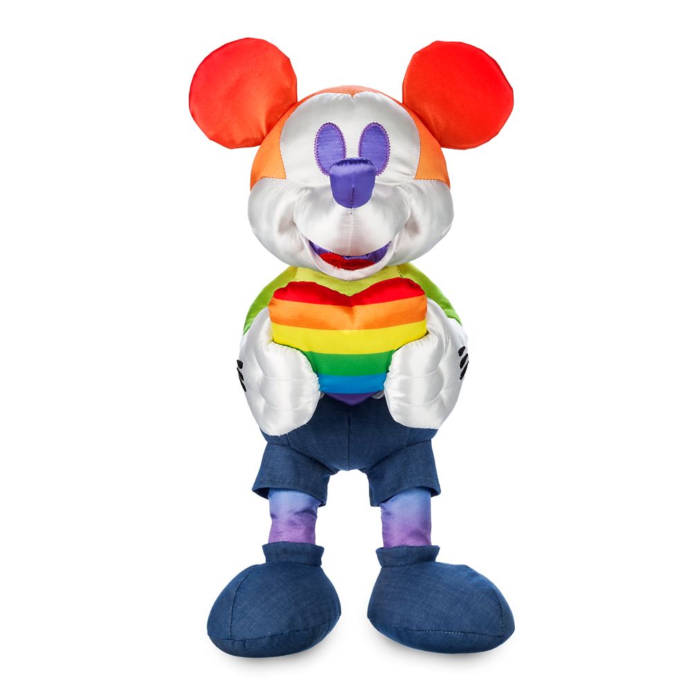 Disney Pride Collection Mickey Mouse Plush – 15 3/4” is now out for purchase