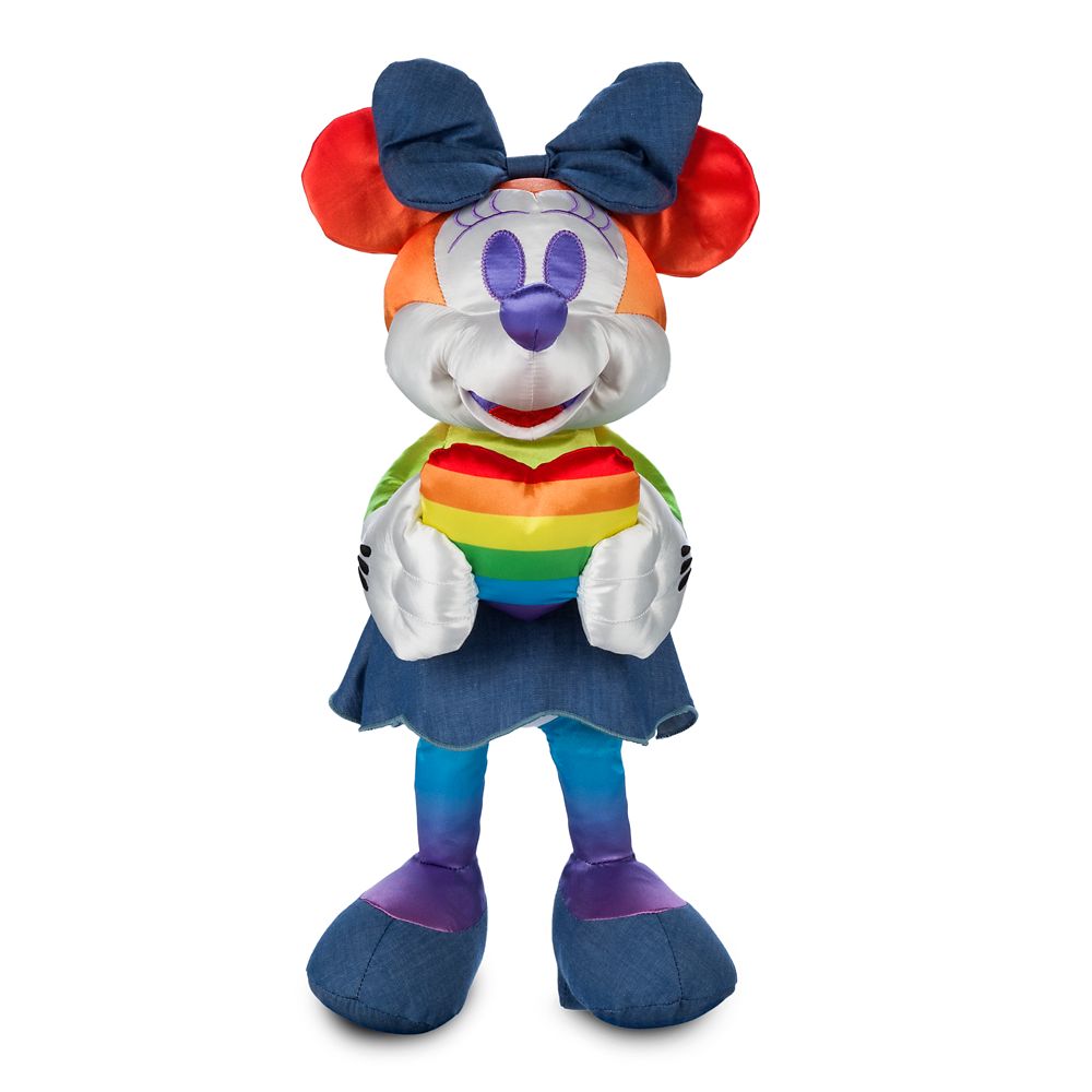 Disney Pride Collection Minnie Mouse Plush – 15 3/4” is available online for purchase