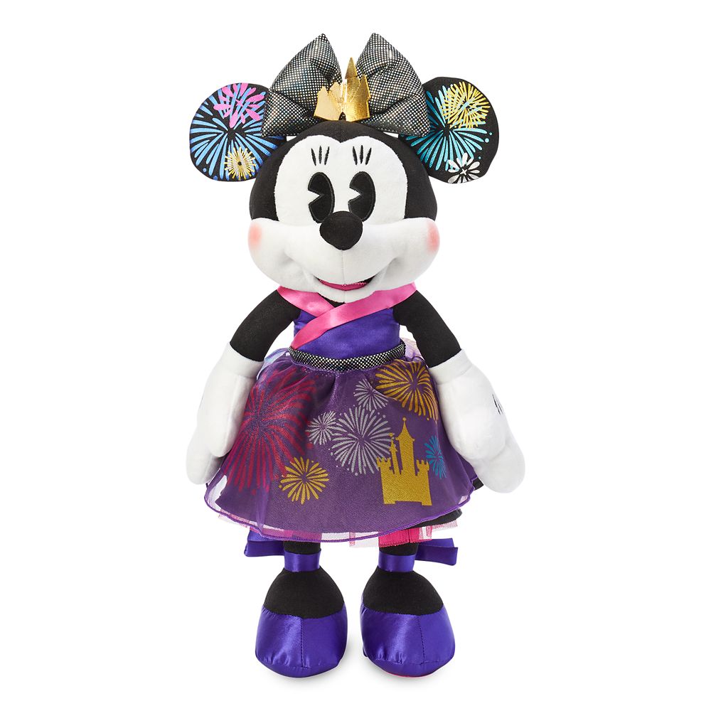 Minnie Mouse: The Main Attraction Plush – Nighttime Fireworks & Castle Finale – Limited Release