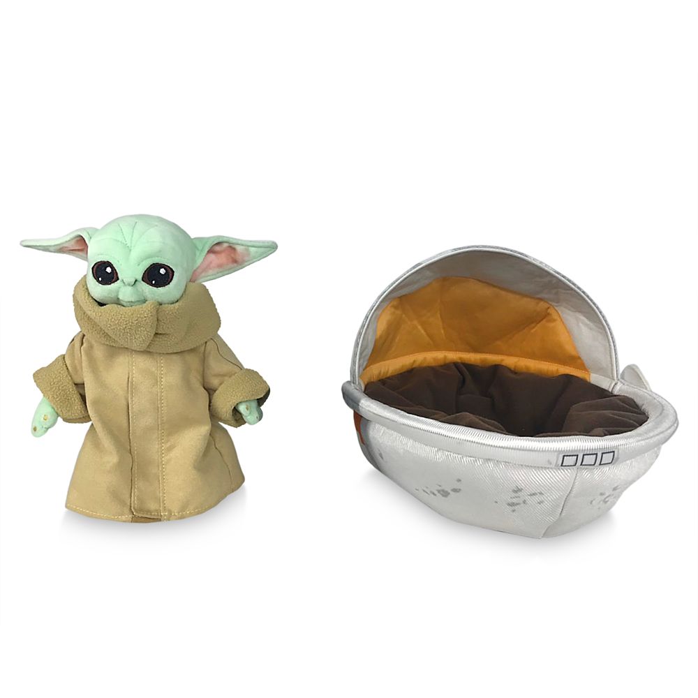 The Child Plush in Hover Pram – Star Wars: The Mandalorian – Small 7 1/2''