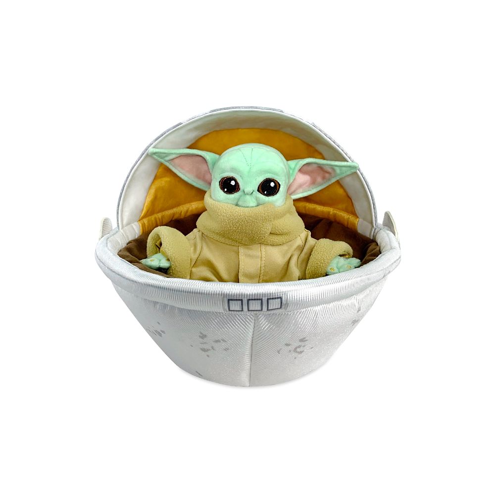 The Child Plush in Hover Pram – Star Wars: The Mandalorian – Small 7 1/2''