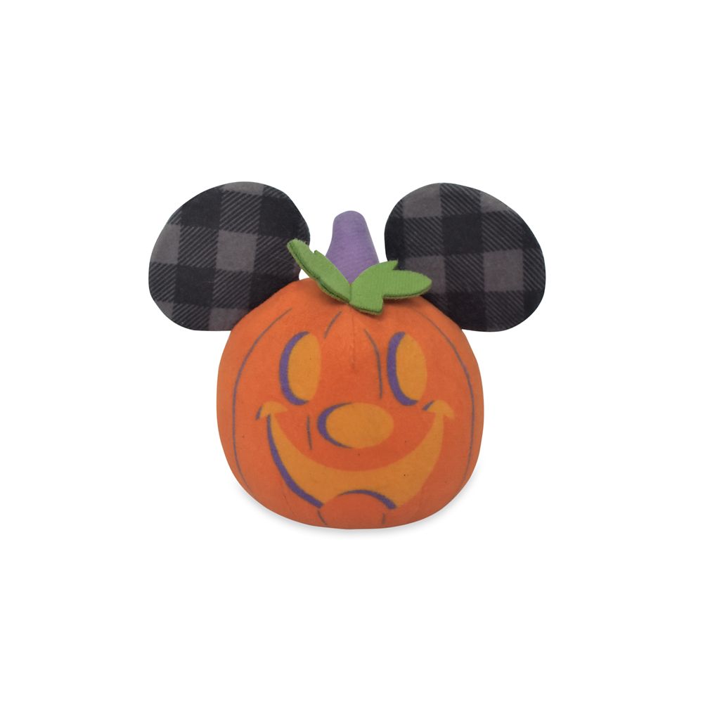 Mickey Mouse Jack-o'-Lantern Halloween Light-Up Plush