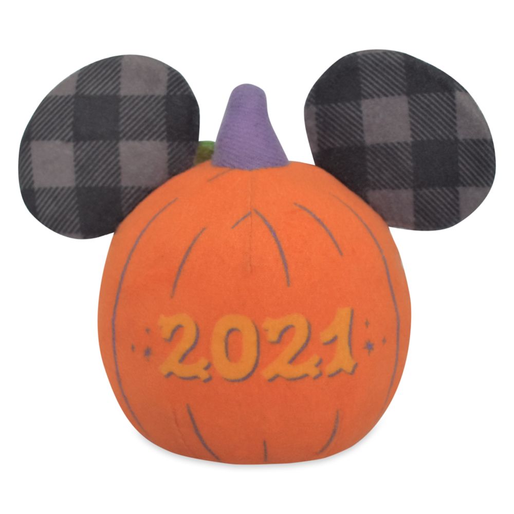 Mickey Mouse Jack-o'-Lantern Halloween Light-Up Plush