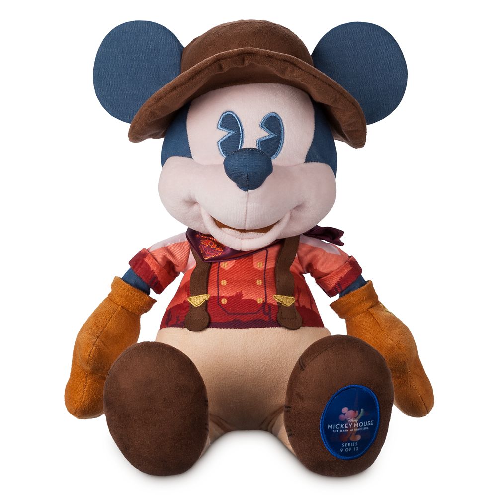 Mickey Mouse: The Main Attraction Plush – Big Thunder Mountain Railroad – Limited Release