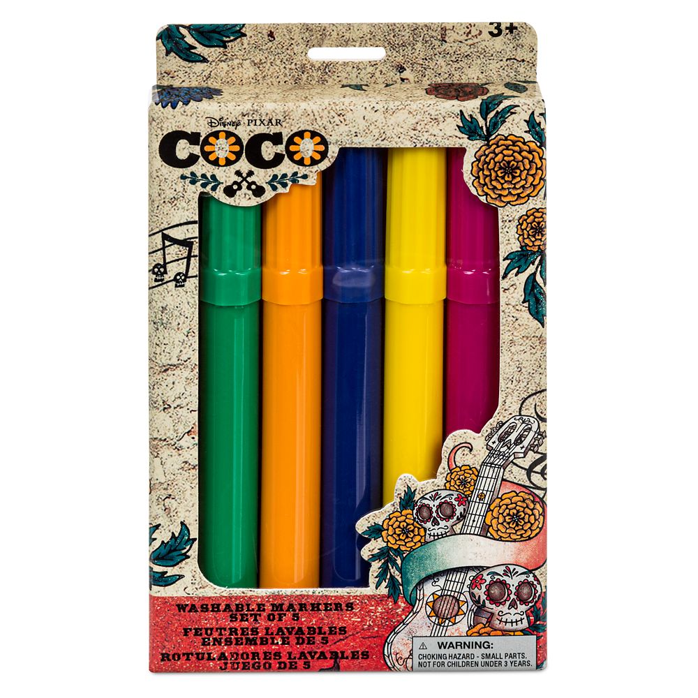 Dante Coloring Plush with Marker Set – Coco