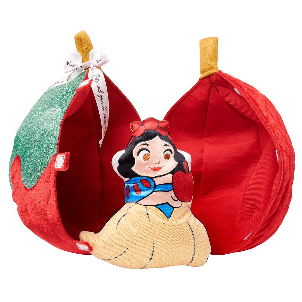 Snow White and Evil Queen Plush in Poisoned Apple – Small 13 1/2''