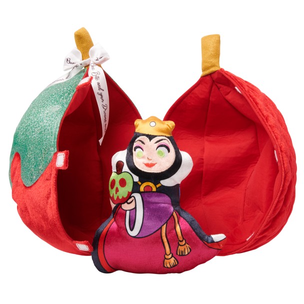 Snow White and Evil Queen Plush in Poisoned Apple – Small 13 1/2''