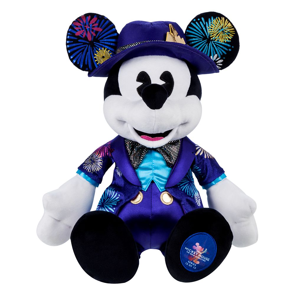 Mickey Mouse: The Main Attraction Plush – Cinderella Castle Fireworks – Limited Release