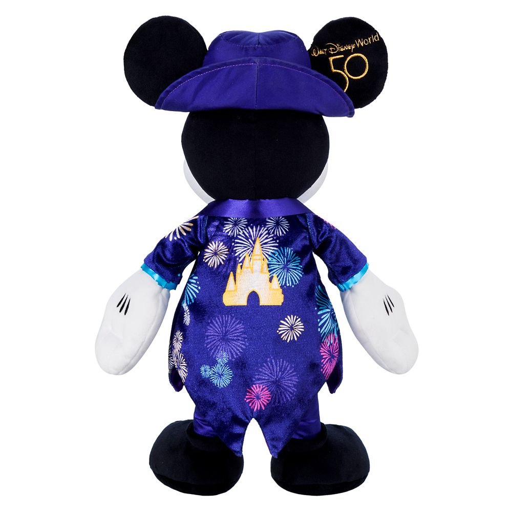 Mickey Mouse: The Main Attraction Plush – Cinderella Castle Fireworks – Limited Release