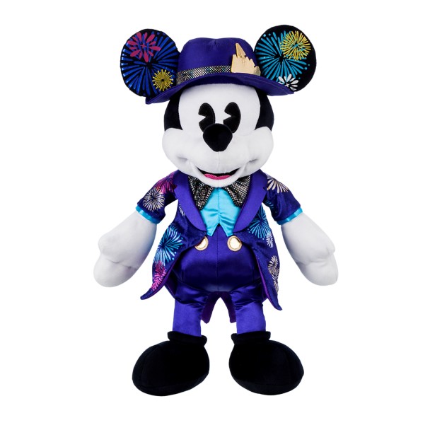 Mickey Mouse: The Main Attraction Plush – Cinderella Castle Fireworks – Limited Release