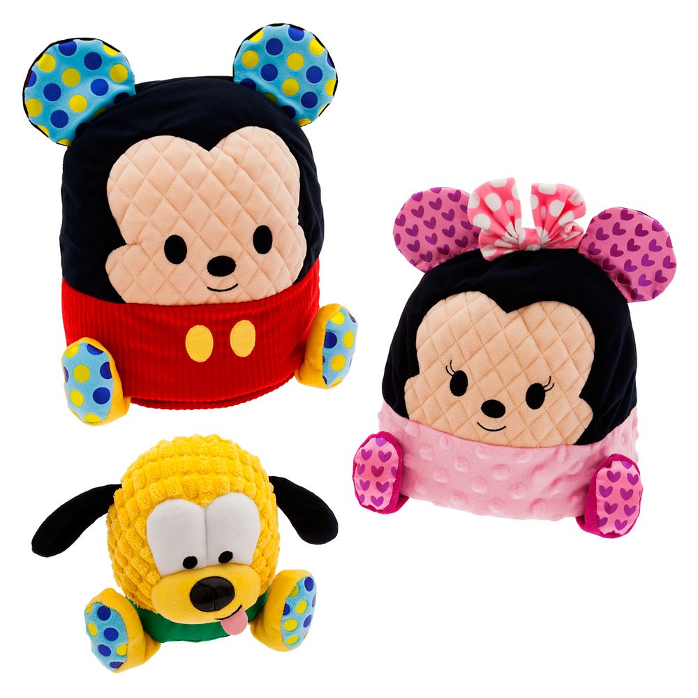 PHOTOS: Snuggle Up With These NEW Mickey & Minnie Mouse Plush