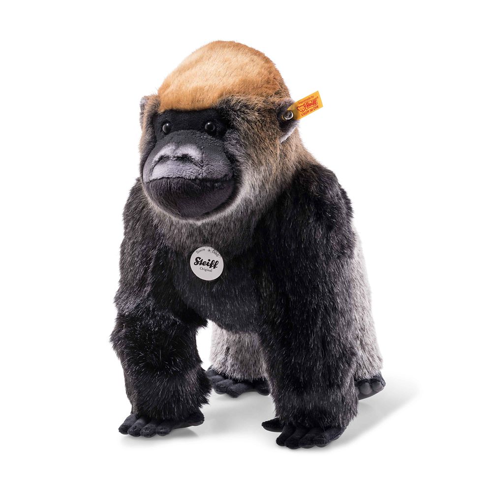 silverback gorilla cuddly toy