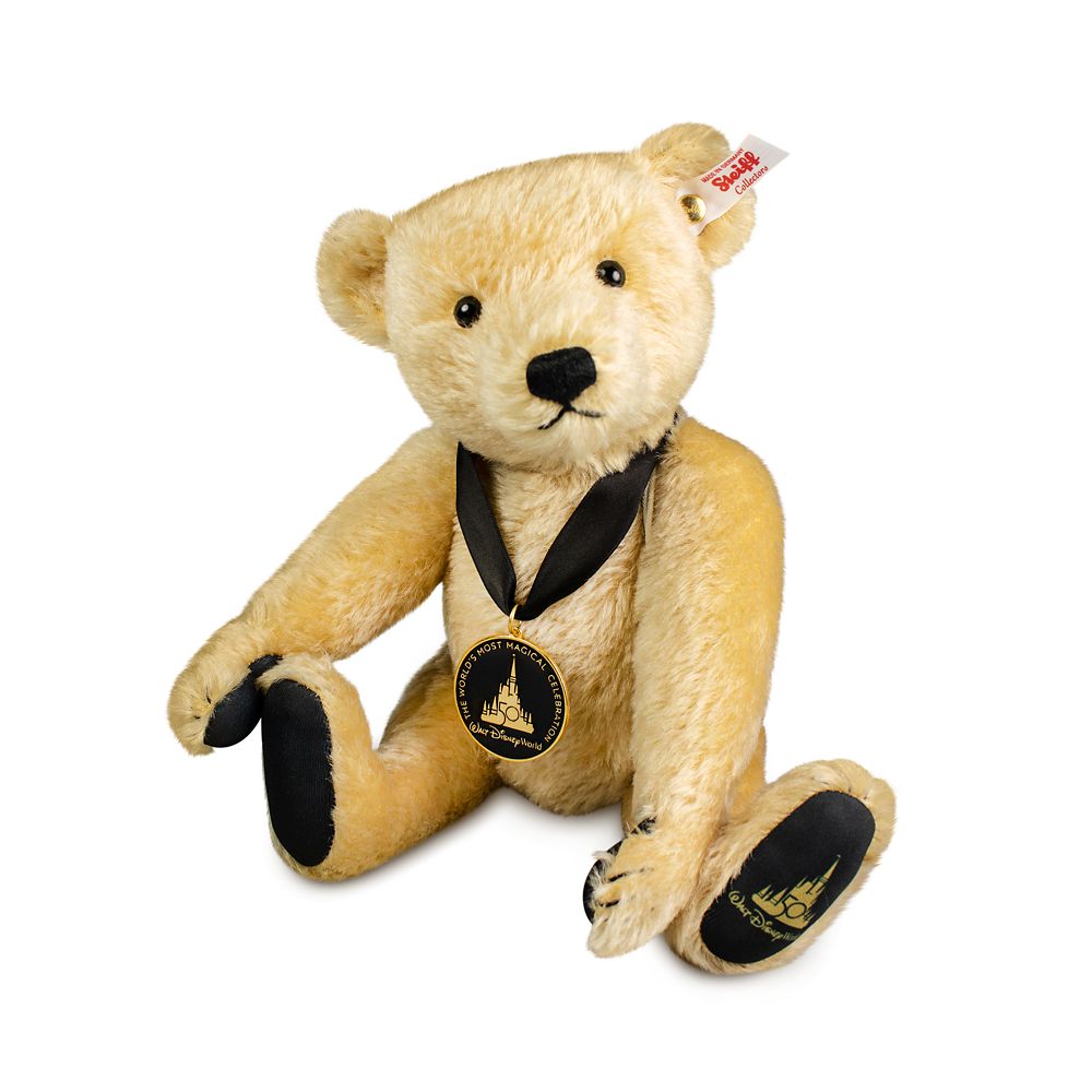 Walt Disney World 50th Anniversary Teddy Bear by Steiff – 12” – Limited Edition is now available