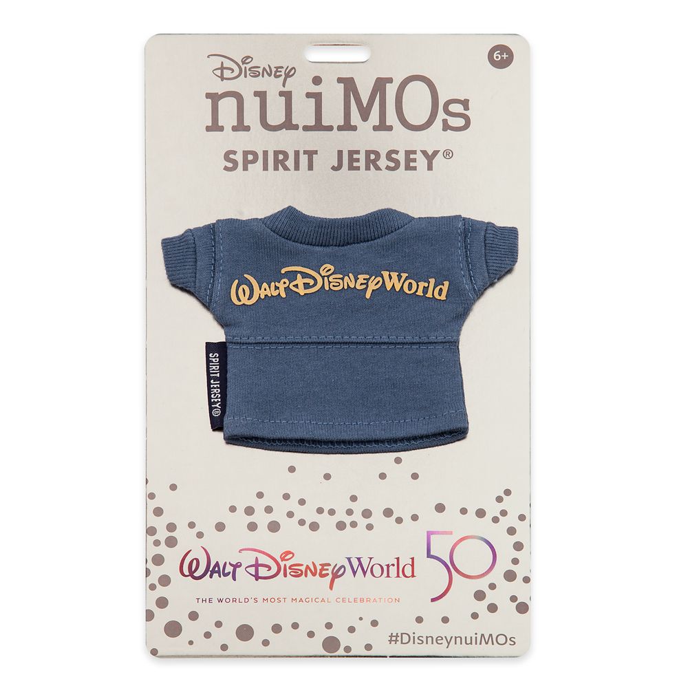 Disney nuiMOs Outfit &ndash; Walt Disney World 50th Anniversary Spirit Jersey &ndash; EARidescent