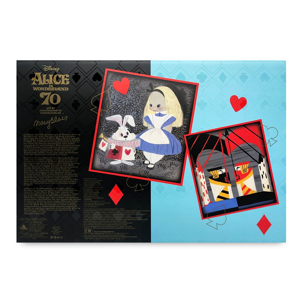 Alice & White Rabbit – Alice in Wonderland by Mary Blair Plush Set – Limited Release