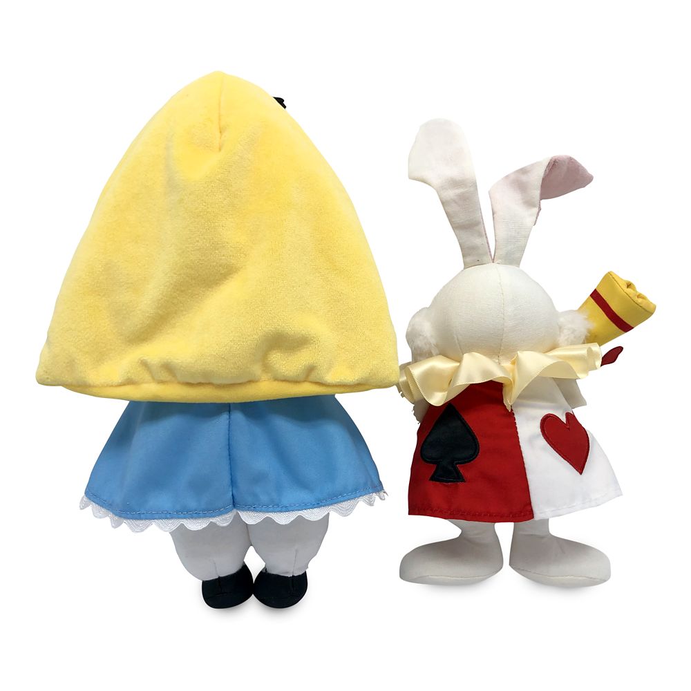 Alice & White Rabbit – Alice in Wonderland by Mary Blair Plush Set – Limited Release