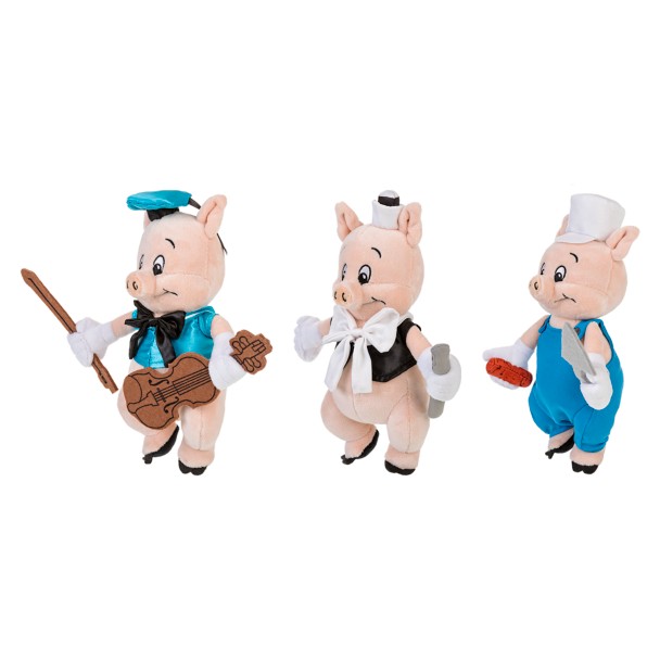 The Three Little Pigs Plush Set – Disney100 – Small 11''