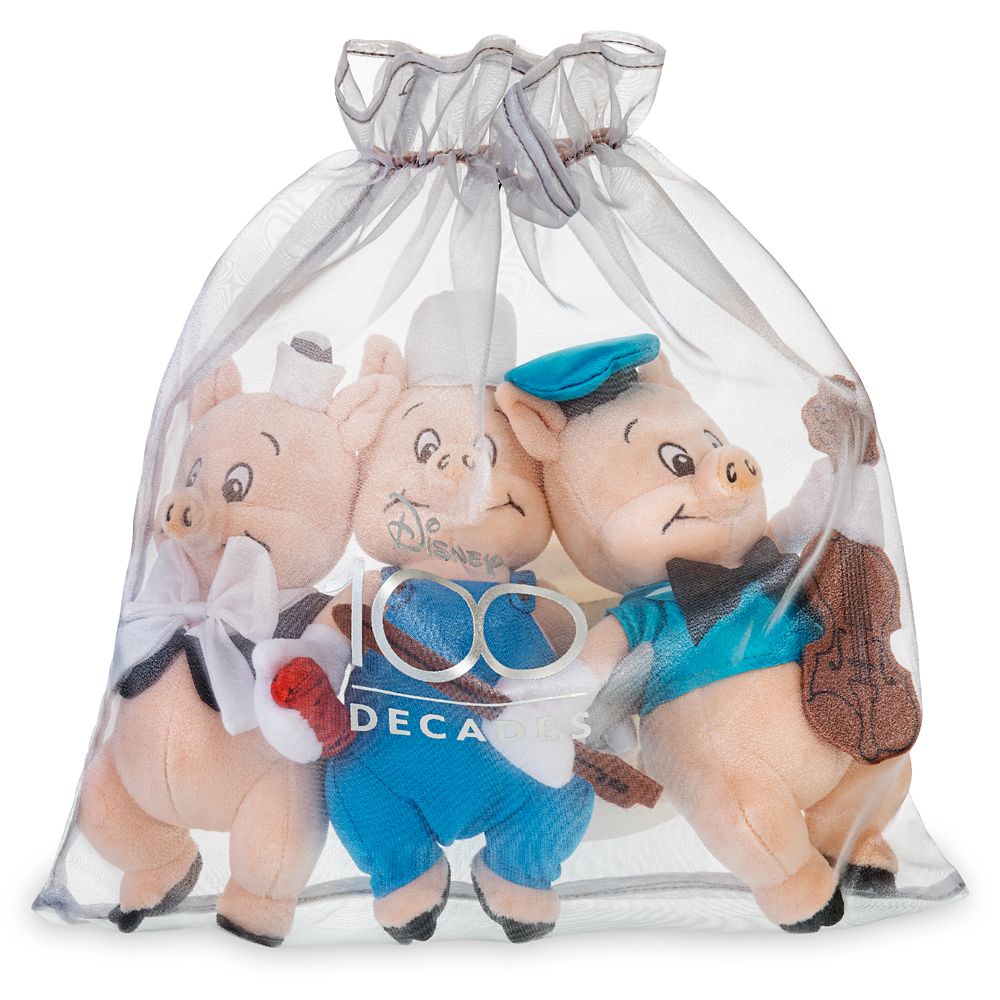 The Three Little Pigs Plush Set – Disney100 – Small 11''