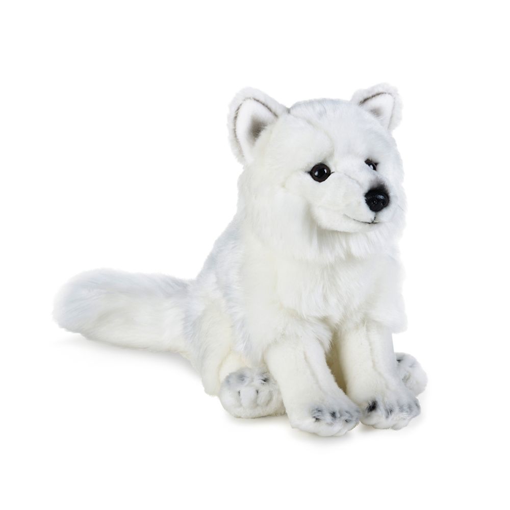 arctic fox plush toy