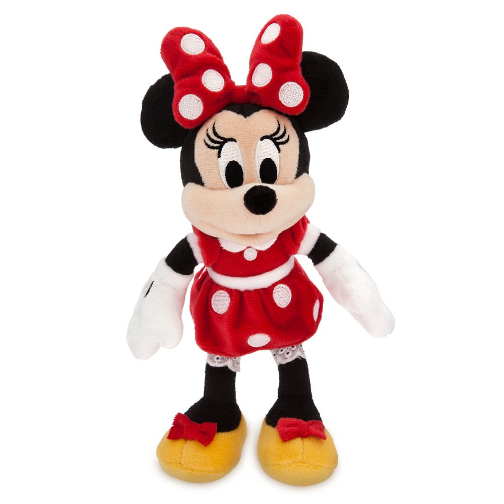 Disney Mickey Mouse Holiday 9" Mini Bean Bag Plush Doll brand new 