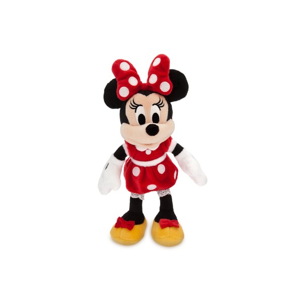 Minnie Mouse Plush – Red – Mini Bean Bag 9 1/2''
