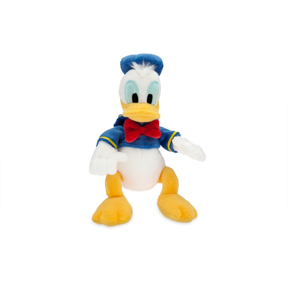 Donald Duck Plush  Mini Bean Bag  8'' Official shopDisney