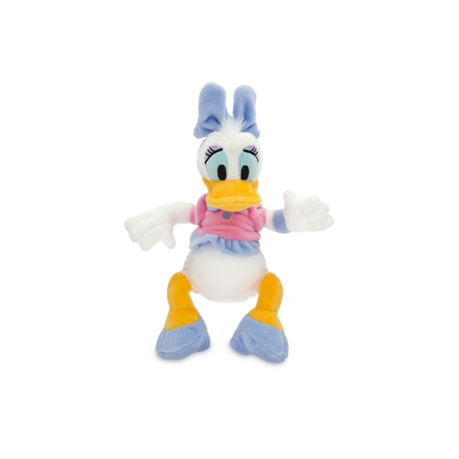 Daisy Duck Plush – Mini Bean Bag – 9''