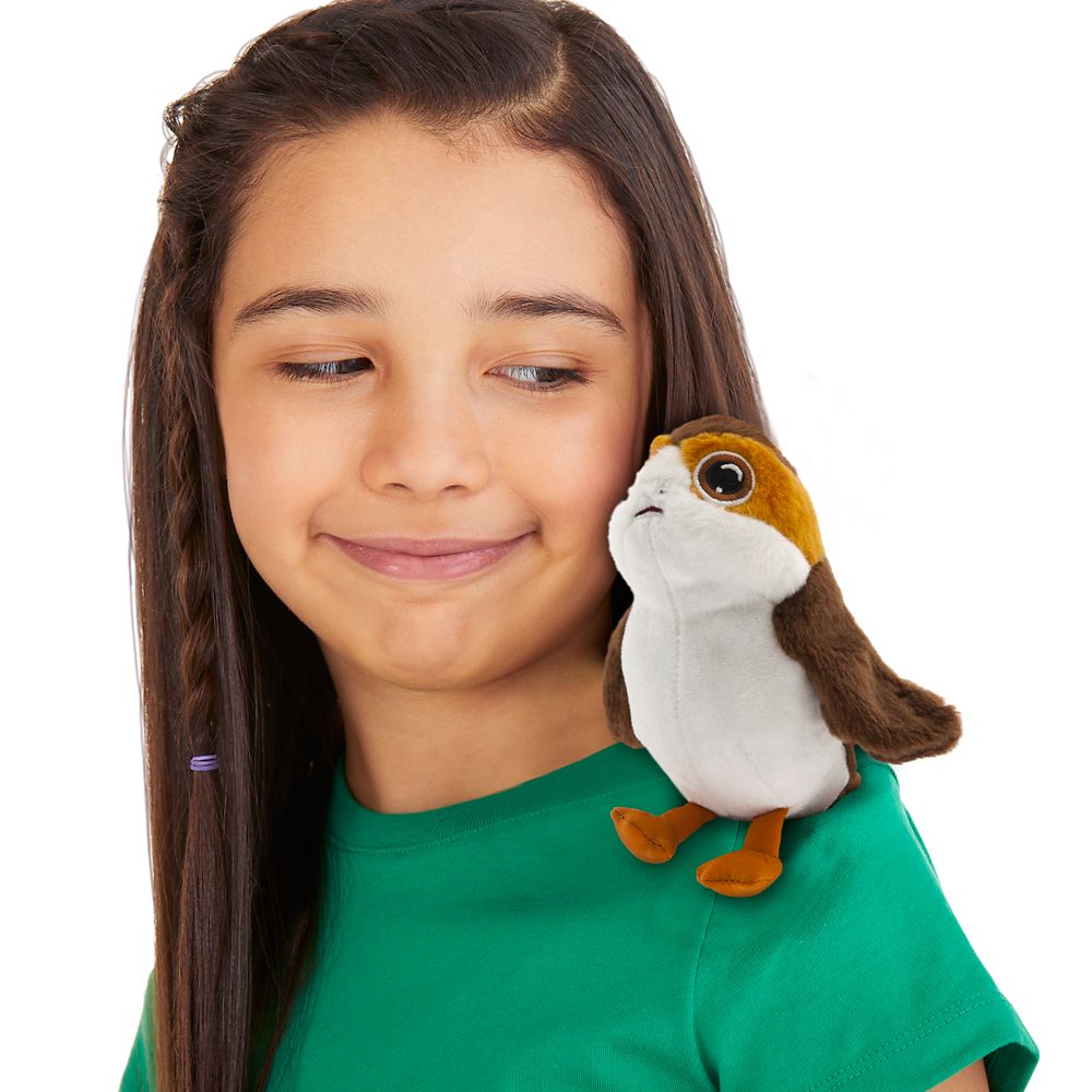 star wars porg action plush