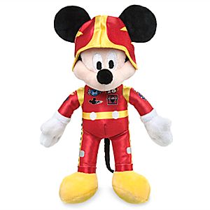 Mickey Mouse Plush - Mickey and the Roadster Racers - Small - 9 1/2''