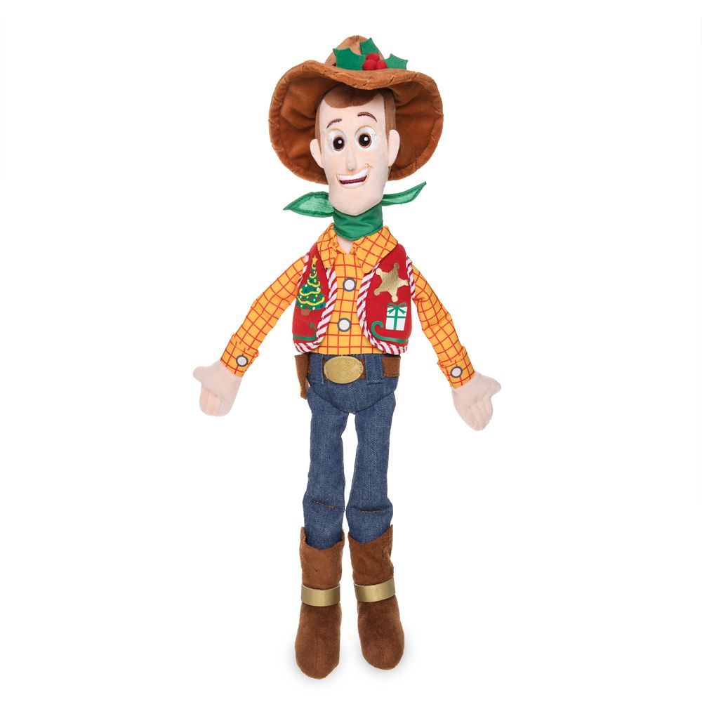 Woody Holiday Plush Doll – Toy Story – Medium – 18''