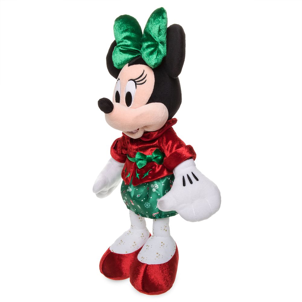 minnie mouse holiday plush
