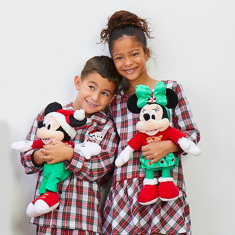 Mickey Mouse Holiday Plush – Medium 17''