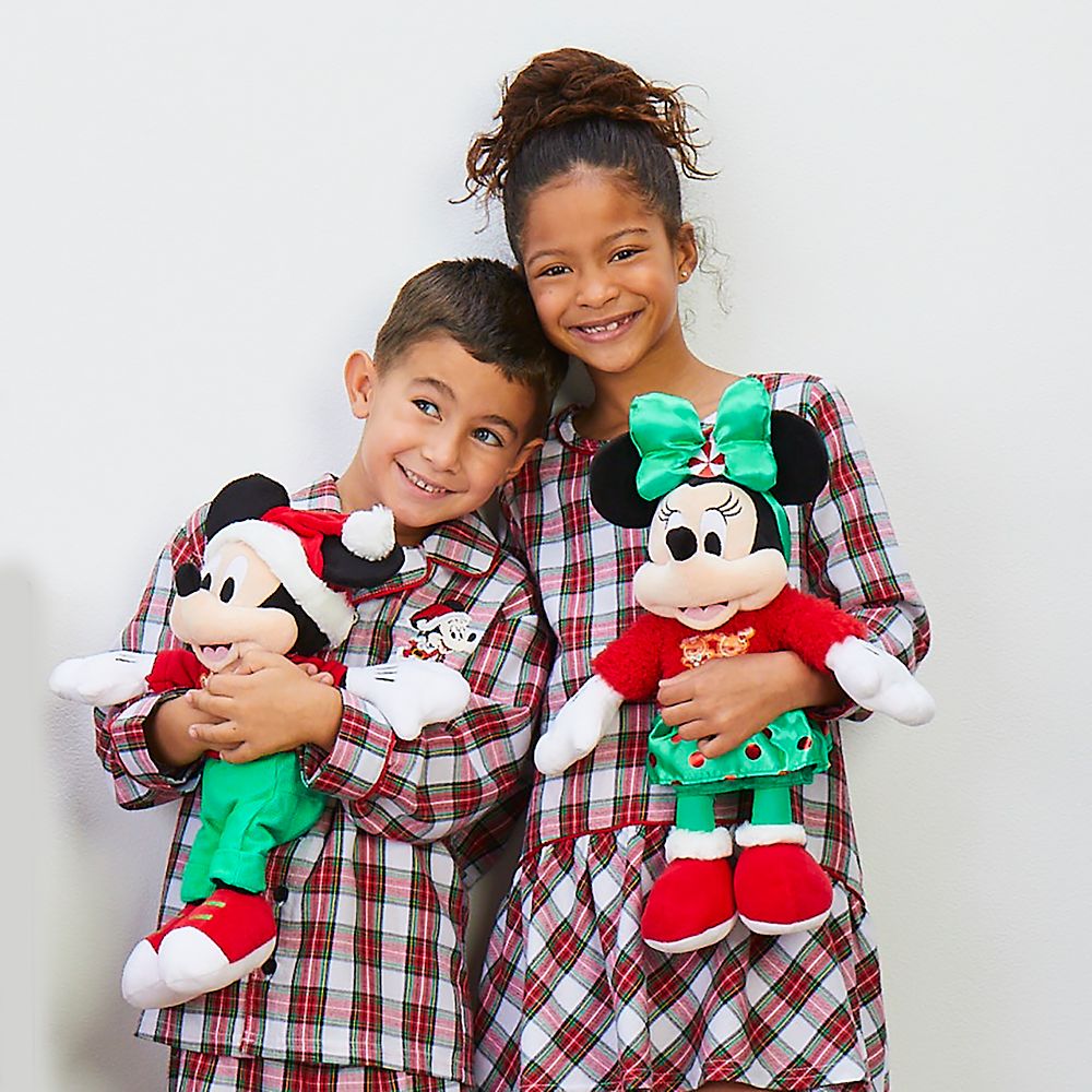 mickey mouse christmas teddy