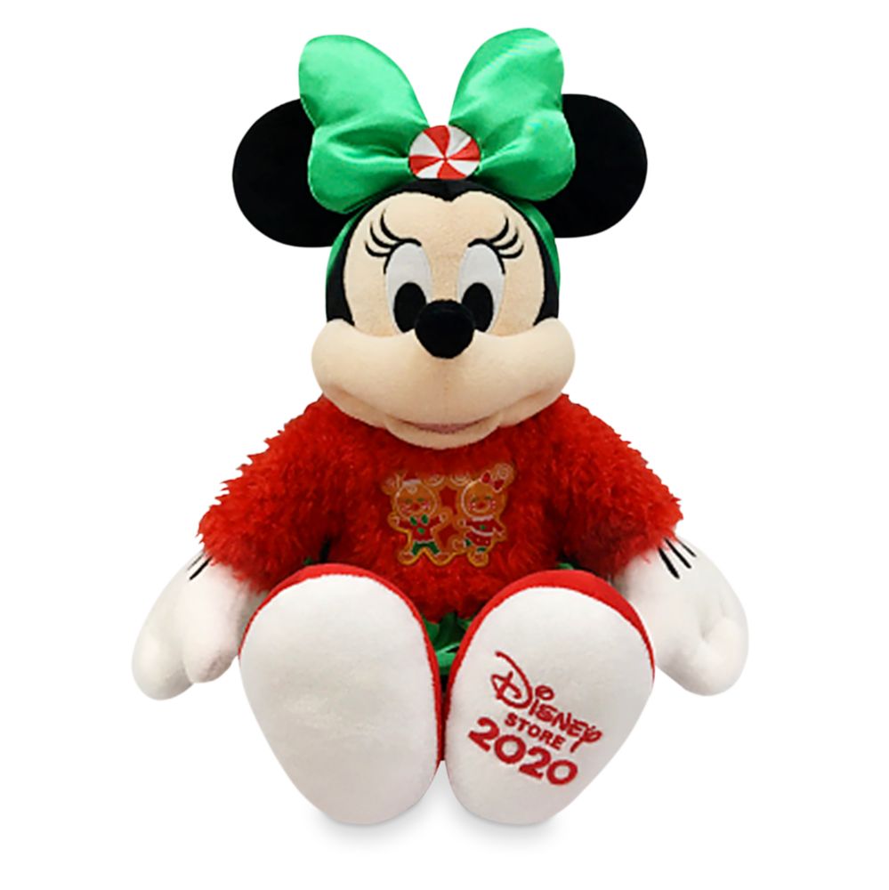 Minnie Mouse Holiday Plush – Medium 17''