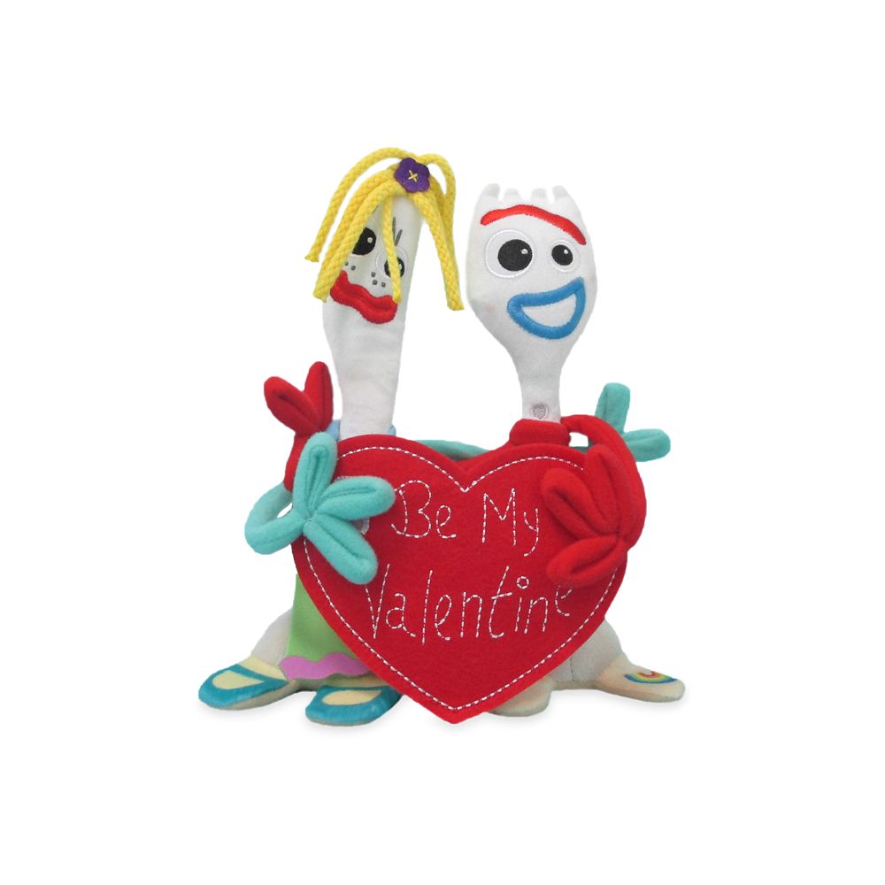 Forky and Karen Beverly Plush Duo – Valentine's Day – Small 9 1/2''