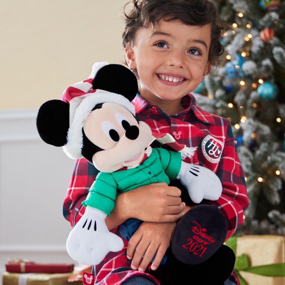 Mickey Mouse Holiday Plush – 14''