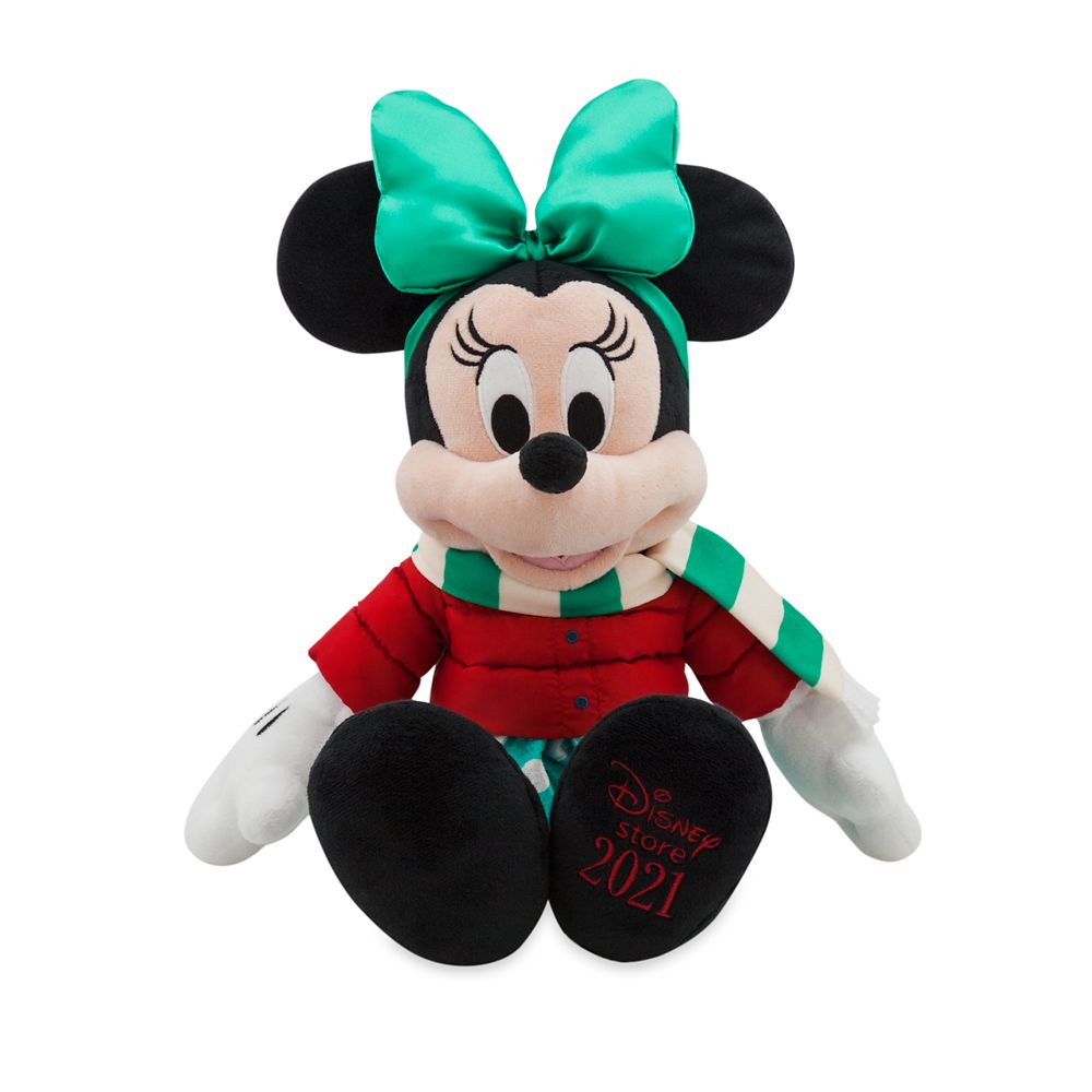 Minnie Mouse Holiday Plush 14'' Official shopDisney