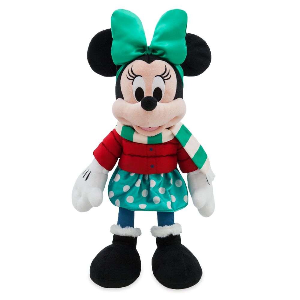 Minnie Mouse Holiday Plush 14'' has hit the shelves Dis Merchandise